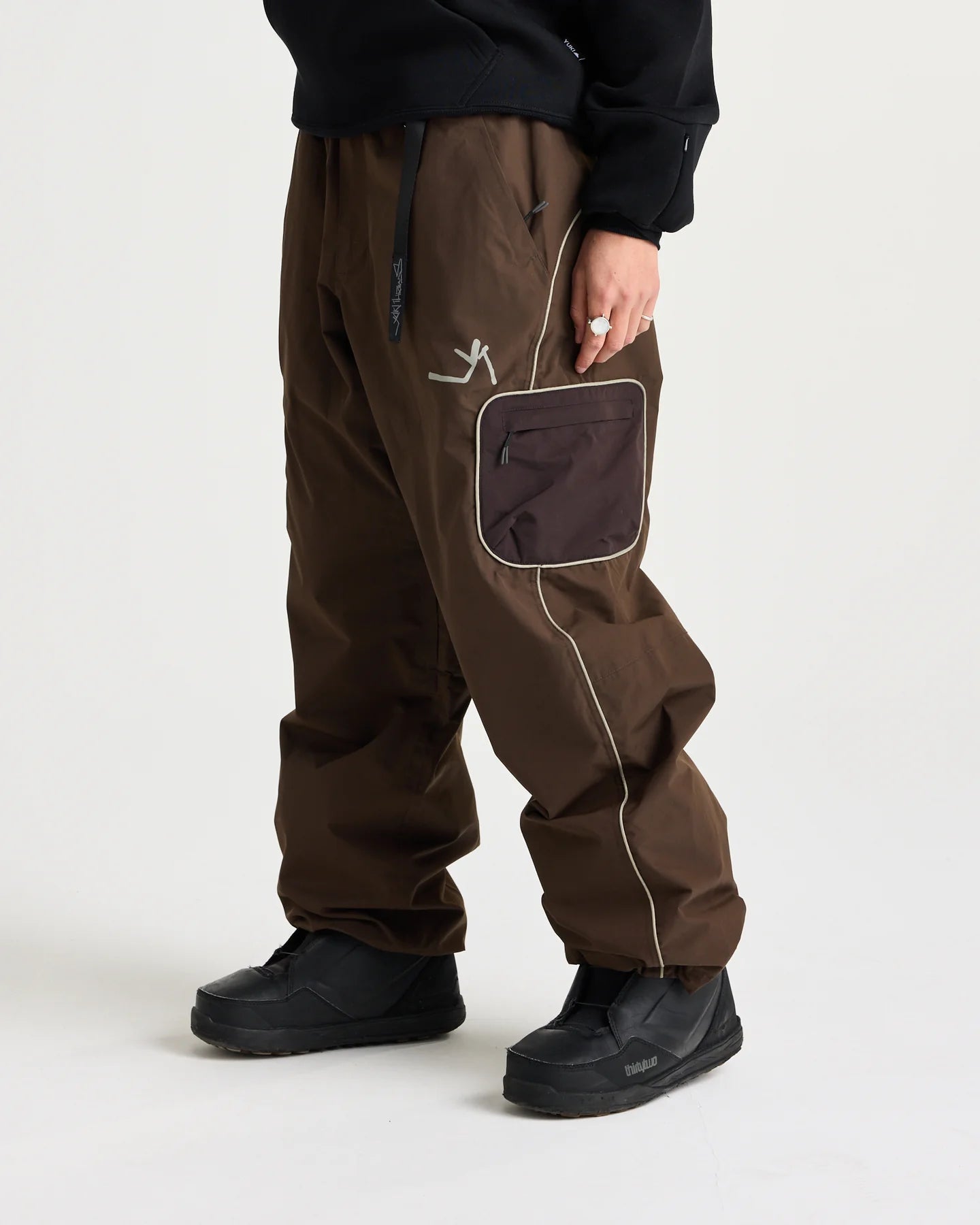 Mobbin Pant - Yuki ThreadsW26MPBRW-Brown-Medium