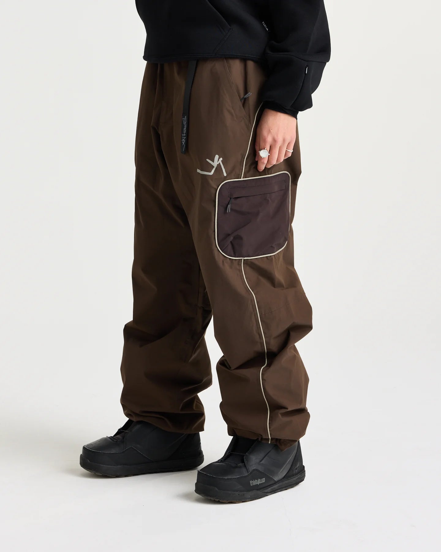 Mobbin Pant - Yuki ThreadsW26MPBRW-Brown-Medium