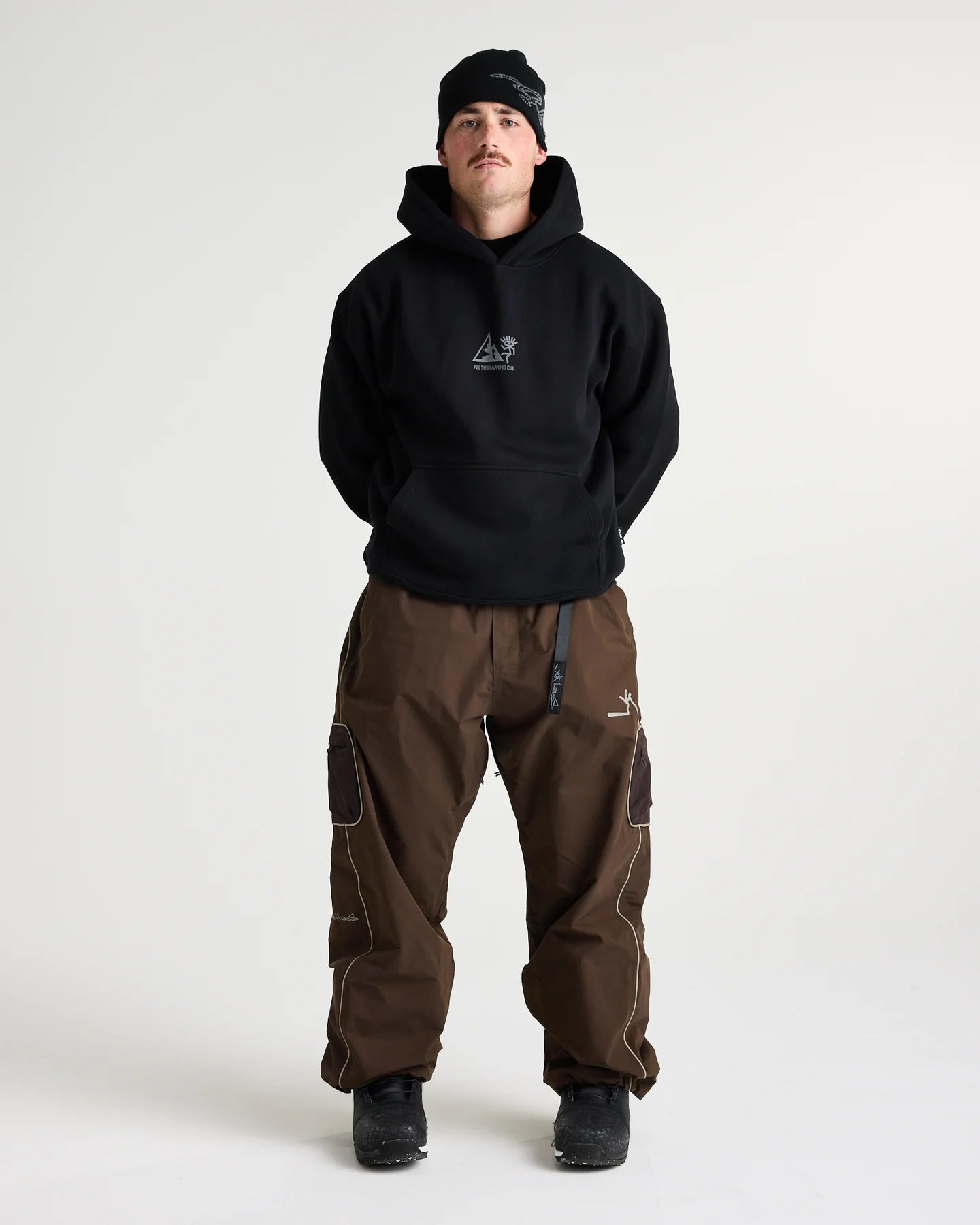 Mobbin Pant - Yuki ThreadsW26MPBRW-Brown-Medium