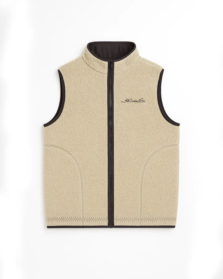 Mobbin Vest -Yuki ThreadsW26MBVCHC-Chocolate-Medium