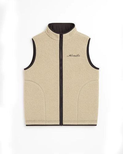 Mobbin Vest -Yuki ThreadsW26MBVCHC-Chocolate-Medium