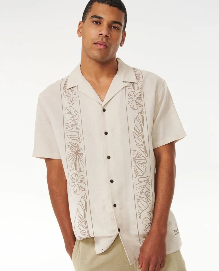Mod Tropics Vert S/S Shirt - Rip Curl02SMSH - 3021 - Bone - 2XL