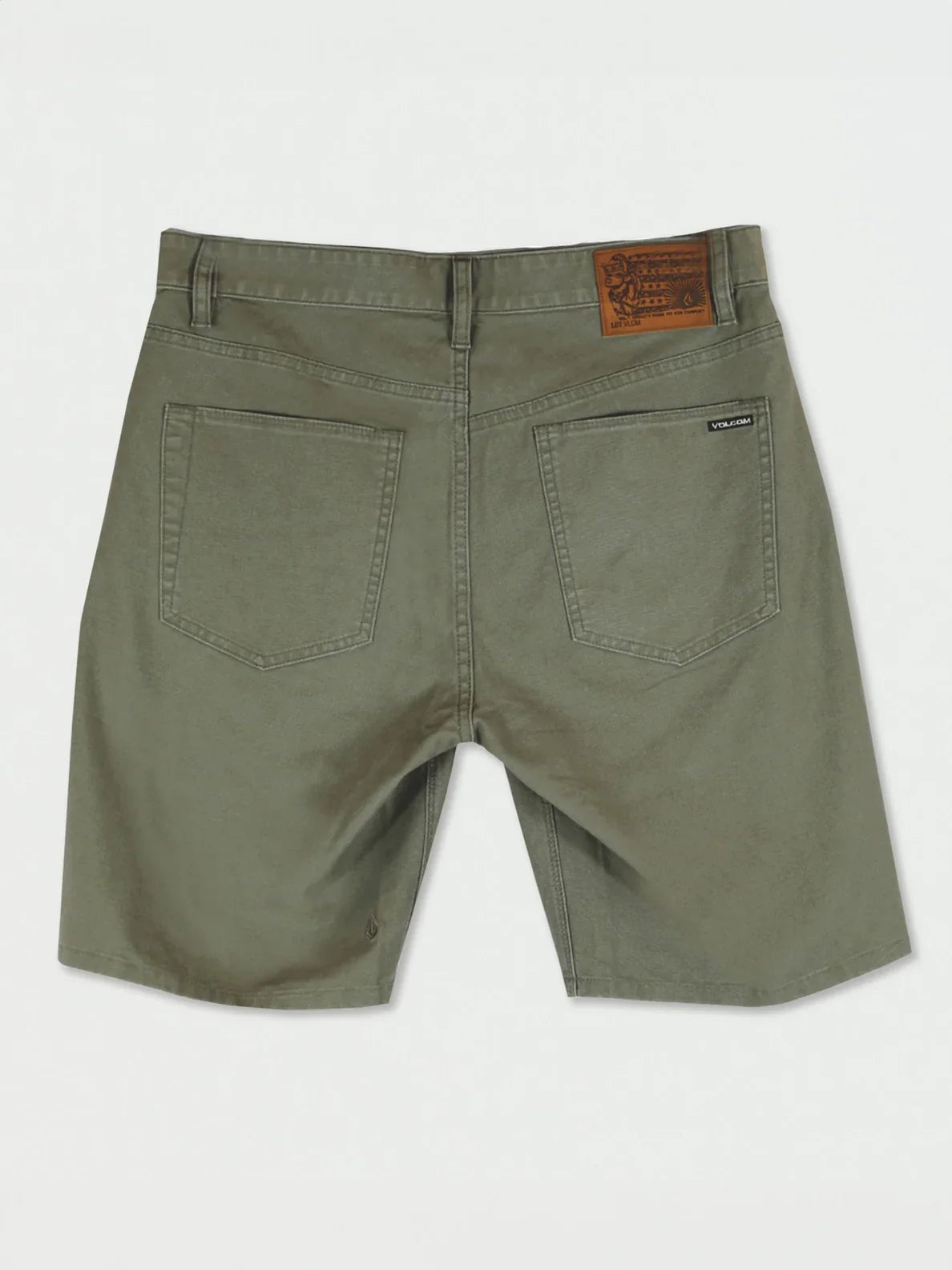 Modown Cnvs 5 Pckt Shrt - Volcoma0932402 - arc - Army Green Combo - 28