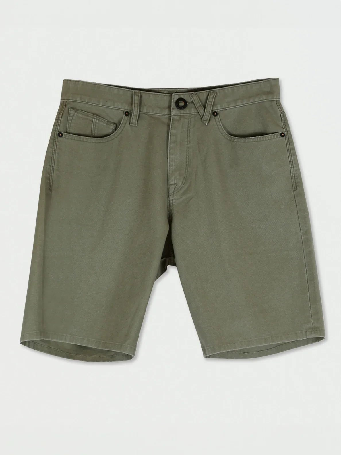 Modown Cnvs 5 Pckt Shrt - Volcoma0932402 - arc - Army Green Combo - 28
