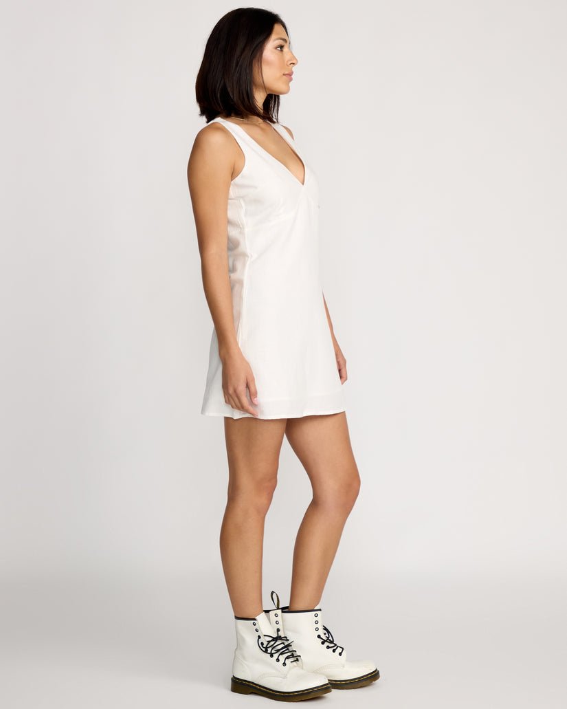 MONEY MAMA DRESS - VolcomB1332505 - STAR WHITE - 8