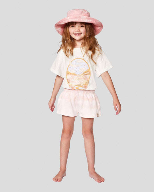 Moonflower Tie Dye Short Girl
