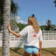 Motel Oversized T-shirt - Rhythm0724W - PT05 - WHT - Vintage White - 10