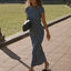 Mountains - Hemp Seersucker Midi Dress - AfendsW262811-NAVY RED CHECK-XS