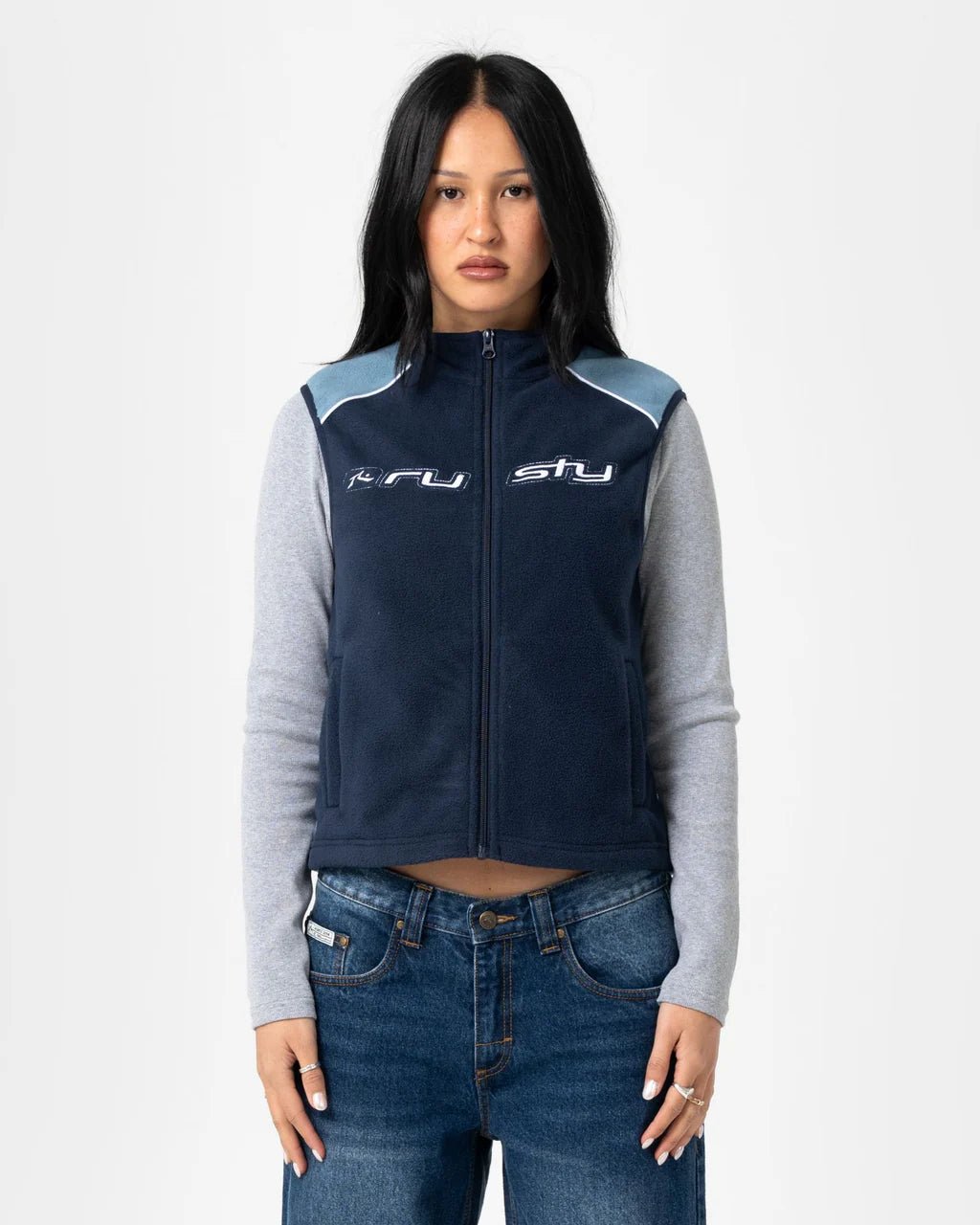 MR COOL POLAR FLEECE VEST - RustyFTL0872-ATLANTIC BLUE-6