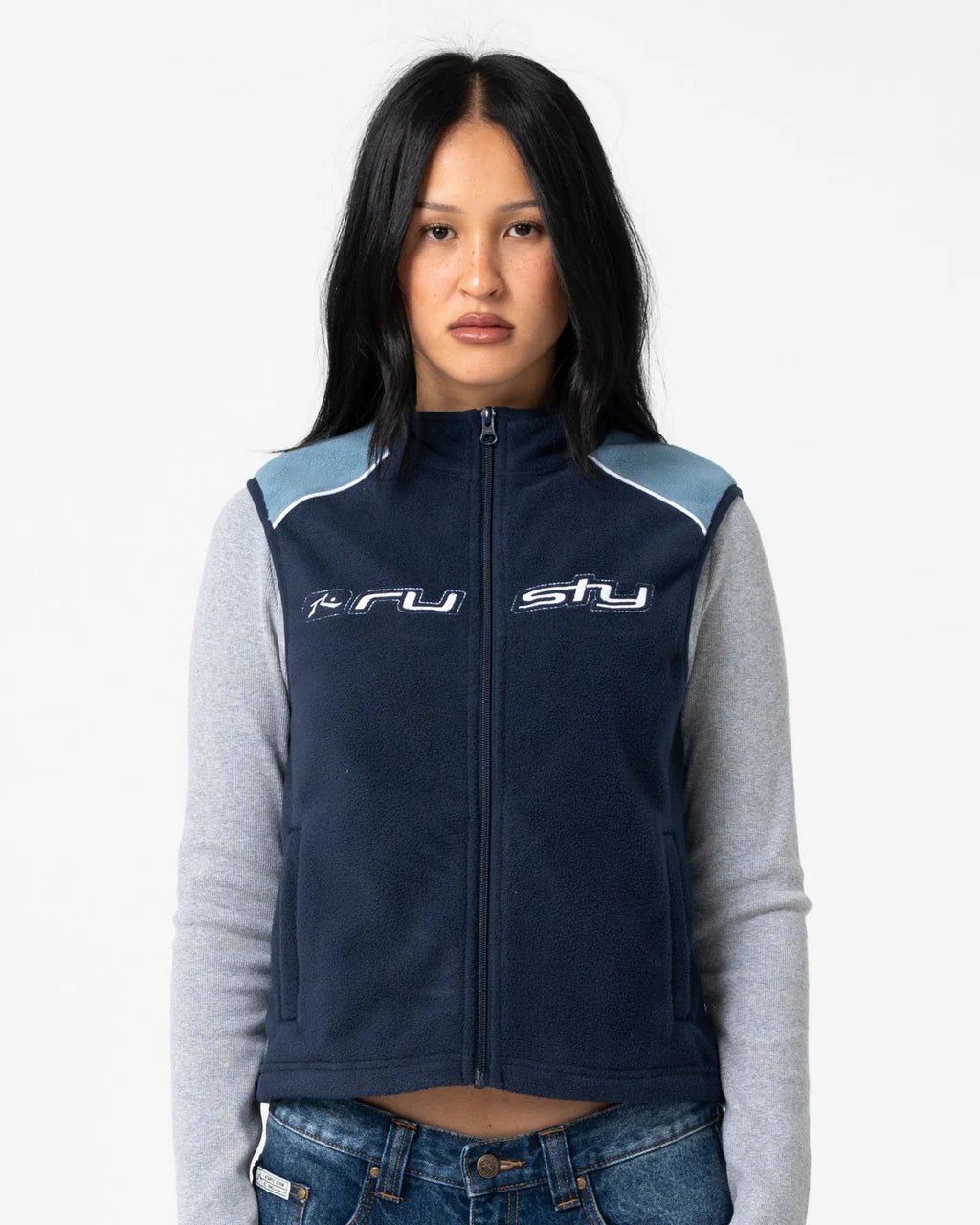 MR COOL POLAR FLEECE VEST - RustyFTL0872-ATLANTIC BLUE-6