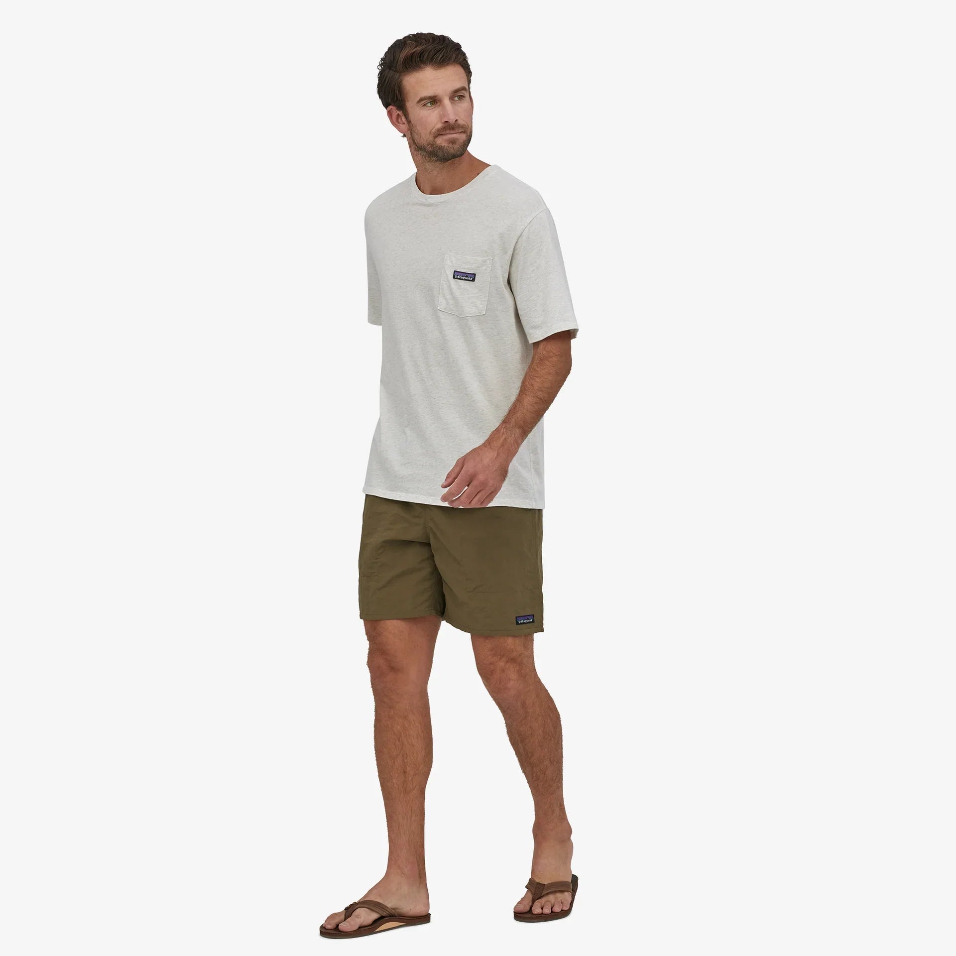 Ms Baggies Longs - 7 In. - Patagonia58035 - dkas - Dark Ash - L