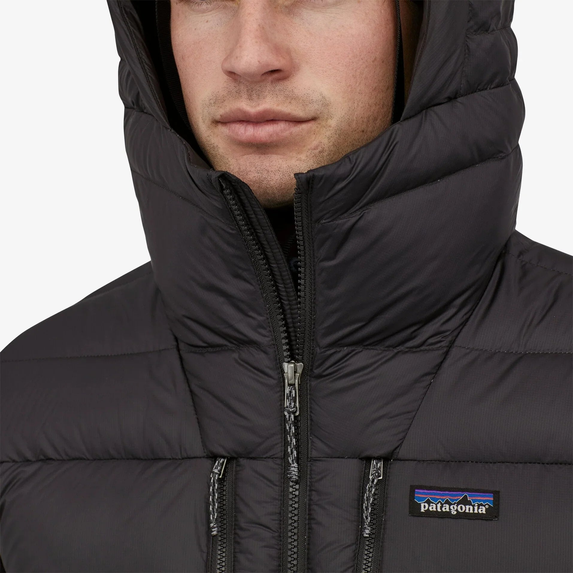 M's Fitz Roy Down Hoody - Patagonia85500 - BOB - Black - L
