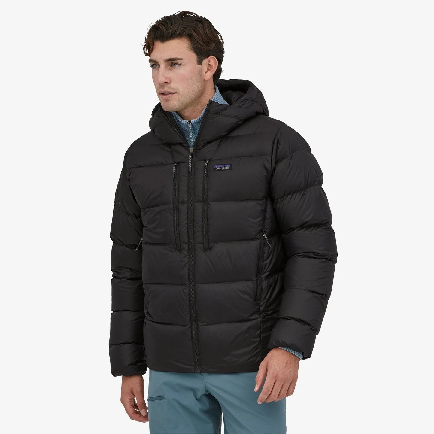 M's Fitz Roy Down Hoody - Patagonia85500 - BOB - Black - L