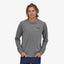 Ms L/S Fitz Roy Horizons Responsibili - Tee - Patagonia38514 - GLH - Gravel Heather - L