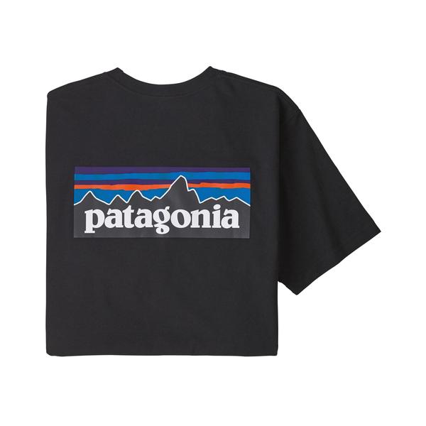 M's P - 6 Logo Responsibili - Tee - Patagonia38504 - BLK - Black - 3XL