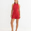NADIA HALTER MINI DRESS - Rhythm1025W-DR06-FIR-FIRE-08