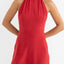 NADIA HALTER MINI DRESS - Rhythm1025W-DR06-FIR-FIRE-08