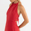 NADIA HALTER MINI DRESS - Rhythm1025W-DR06-FIR-FIRE-08