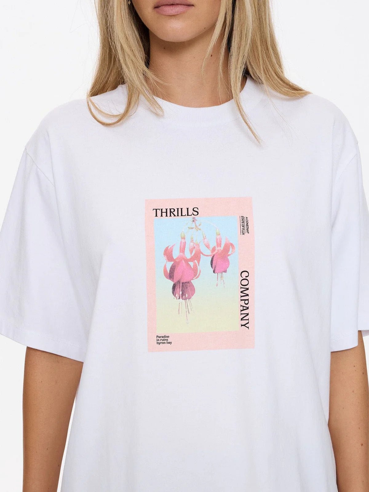 Nature Of Illusion Square Tee - ThrillsWTS25-116A-WHITE-06