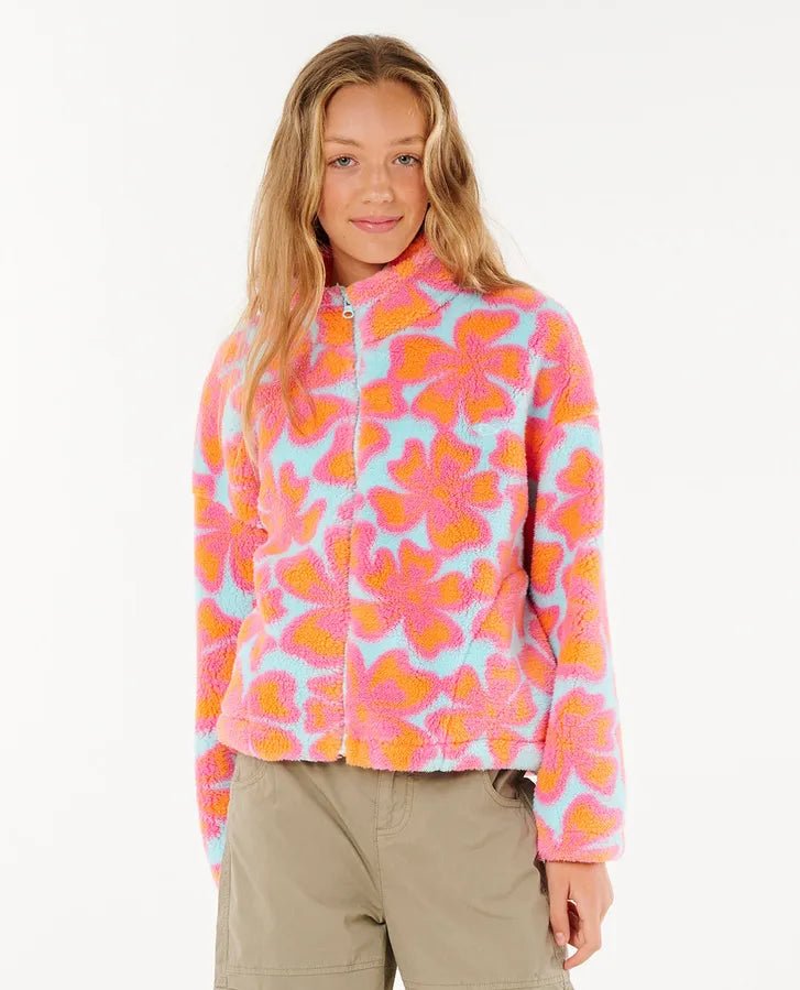 Neon Isles Polar Fleece - Girl - Rip Curl02SGFL - 0046 - Aqua - 10