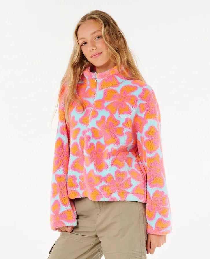 Neon Isles Polar Fleece - Girl - Rip Curl02SGFL - 0046 - Aqua - 10
