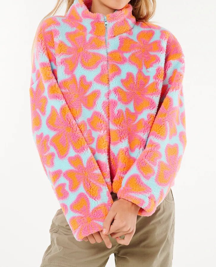 Neon Isles Polar Fleece - Girl - Rip Curl02SGFL - 0046 - Aqua - 10