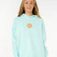 Neon Isles Surfer Fleece - Girl - Rip Curl02RGFL - 8074 - Washed Aqua - 8