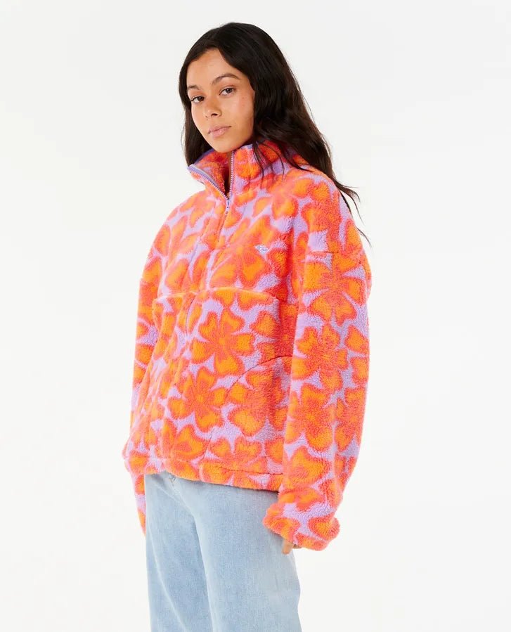 Neon Isles ZT Polar Fleece - Rip Curl08ZWFL - 0037 - Purple - L