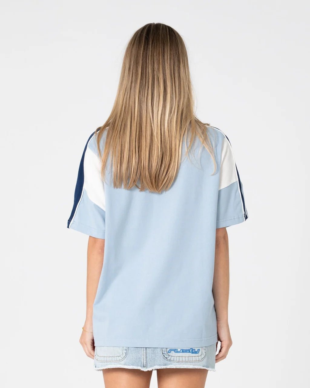 NEW BREAK 220 OVERSIZE TEE -RustyTTL1489-SEA BLUE-6