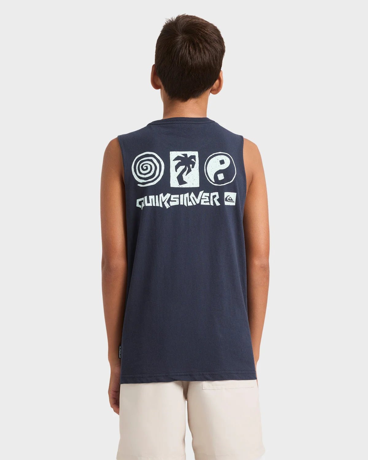 NEXT GEN MUSCLE YTH - Quiksilver25C354576 - DARK NAVY - XS/8