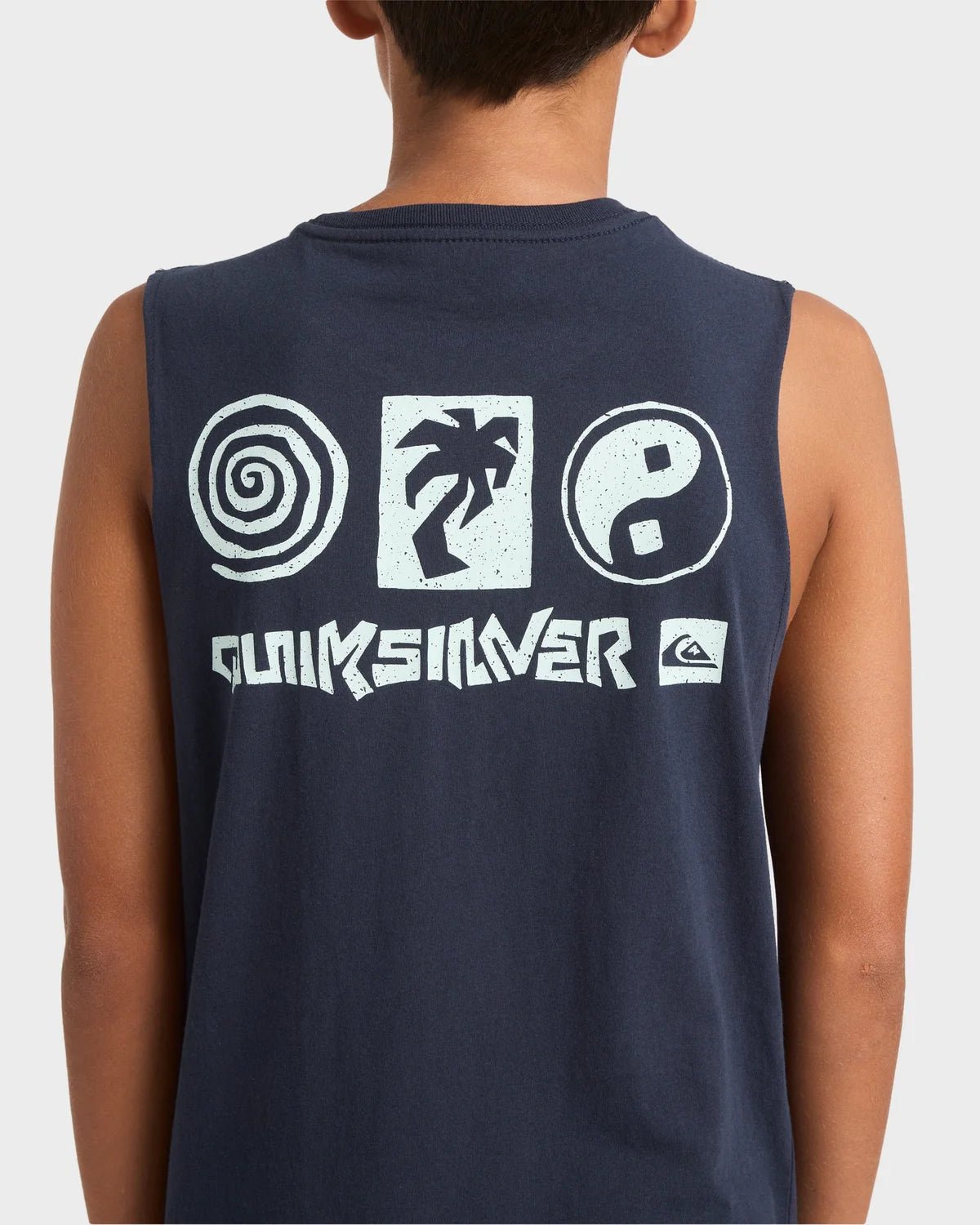 NEXT GEN MUSCLE YTH - Quiksilver25C354576 - DARK NAVY - XS/8