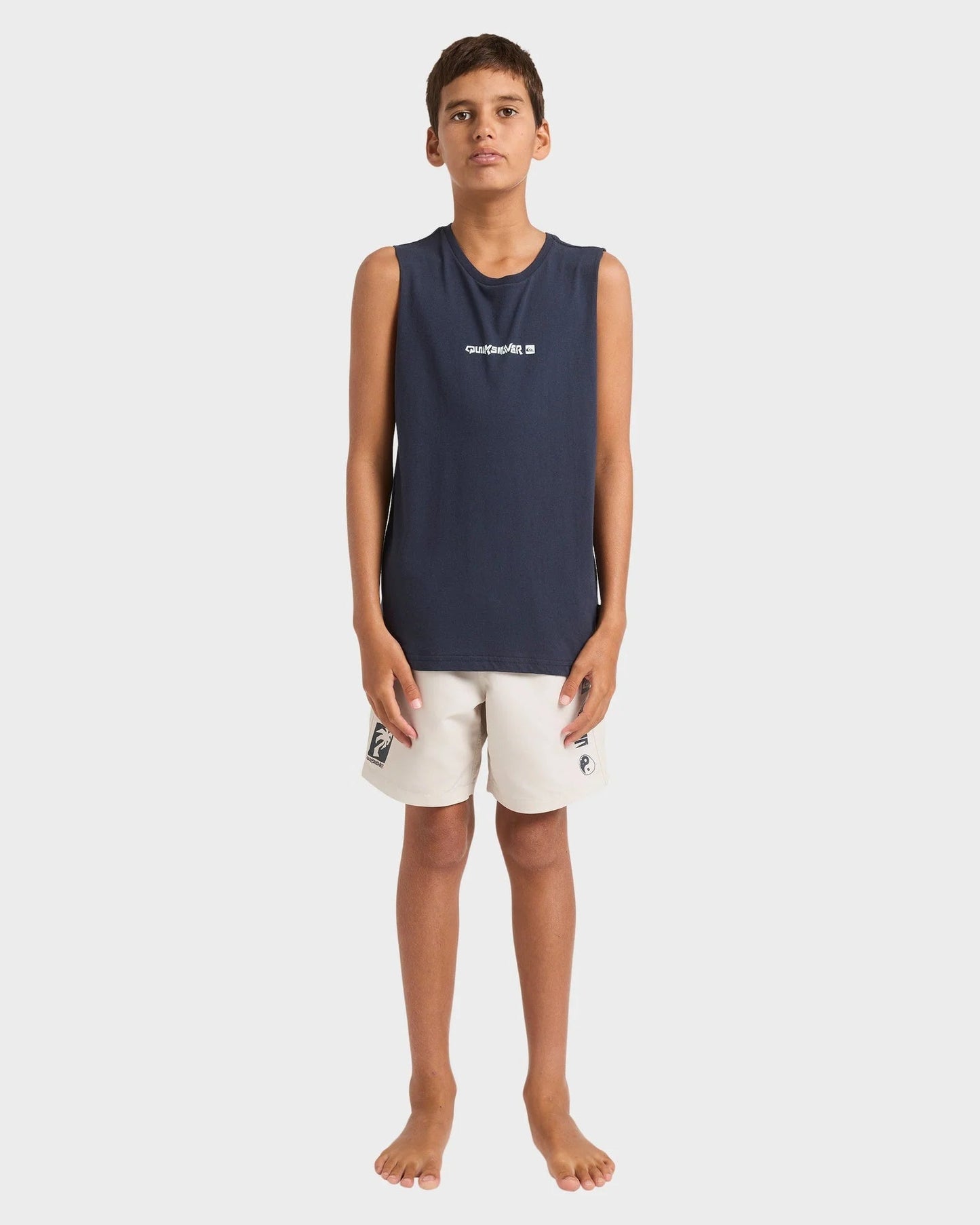 NEXT GEN MUSCLE YTH - Quiksilver25C354576 - DARK NAVY - XS/8