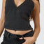 Night Shift Denim Top - Ash Black - ThrillsWTH25 - 215BAS - Ash Black - 8