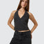 Night Shift Denim Top - Ash Black - ThrillsWTH25 - 215BAS - Ash Black - 8