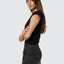 Night Shift Wrap Mini Skirt - Ash Black - ThrillsWTH25 - 301BAS - Ash Black - 8