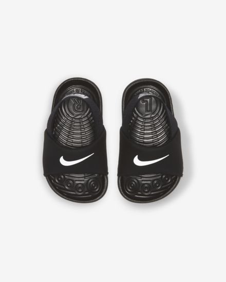 Nike Kawa Slide (TD) - NikeSBBV1094 - 001 - Black/White - 10C