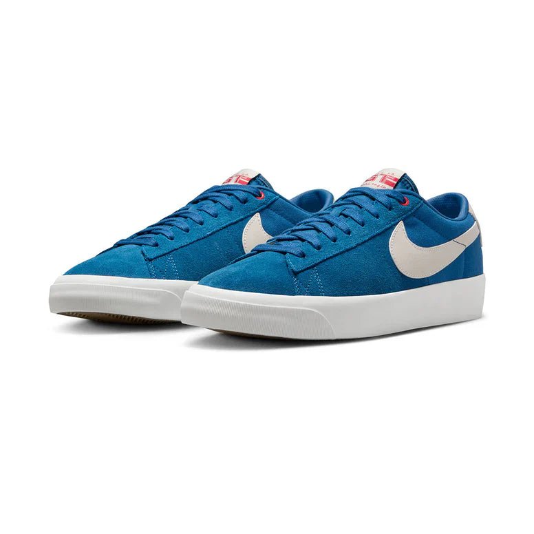 Nike SB Zoom Blazer Low Pro GT - NikeSBDC7695 - 403 - Court Blue/LT Orewood Brn - 8