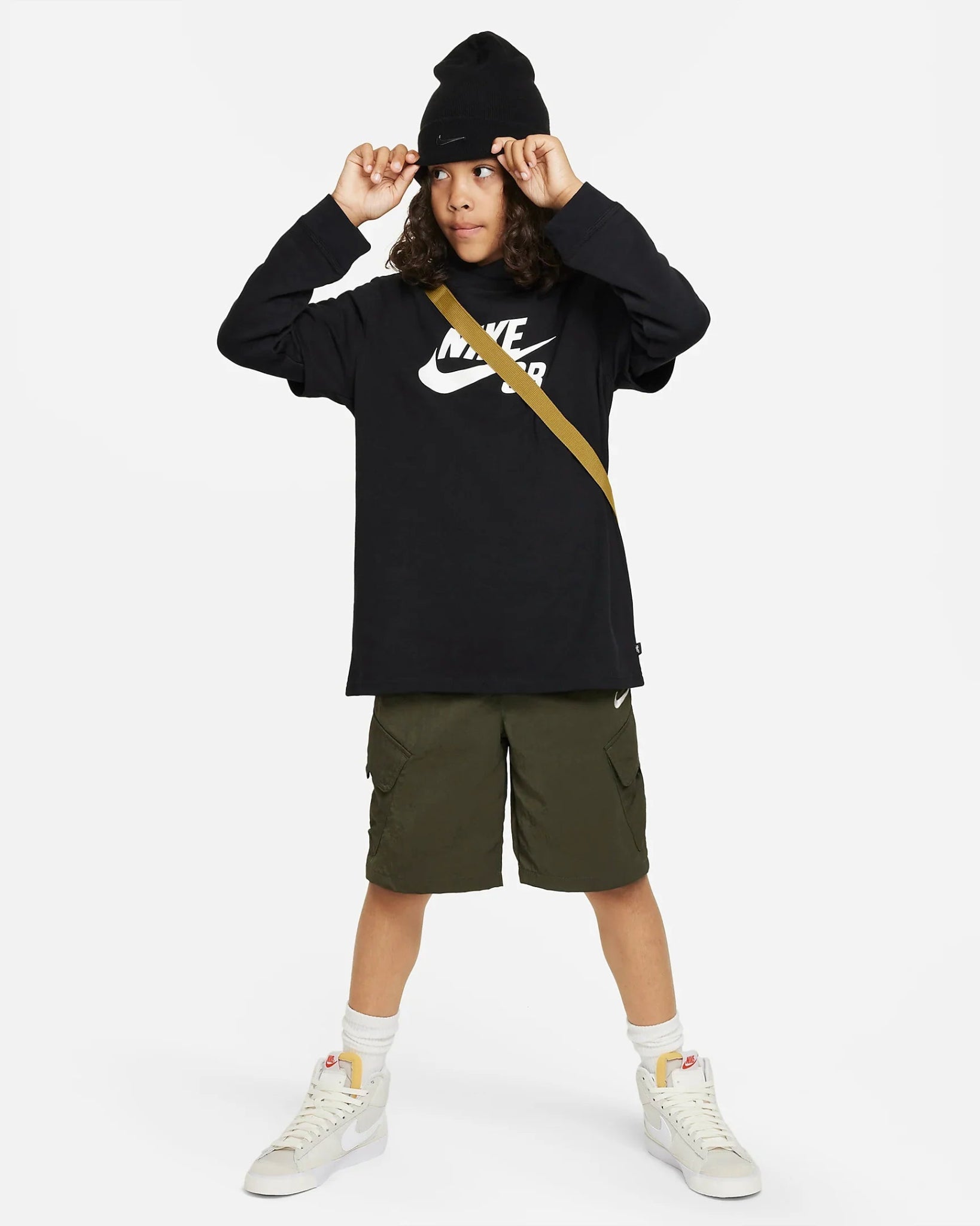 Nike Sportswear Tee Kids - NikeSBFD4001 - 010 - Black - 10