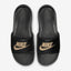 Nike Victori One Slide - NikeSBcn9675 - 006 - Black/Metallic Gold - Black - M10toL11