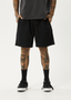 Ninety Eights - Oversized Short 20" - AfendsM240305 - BLACK - S