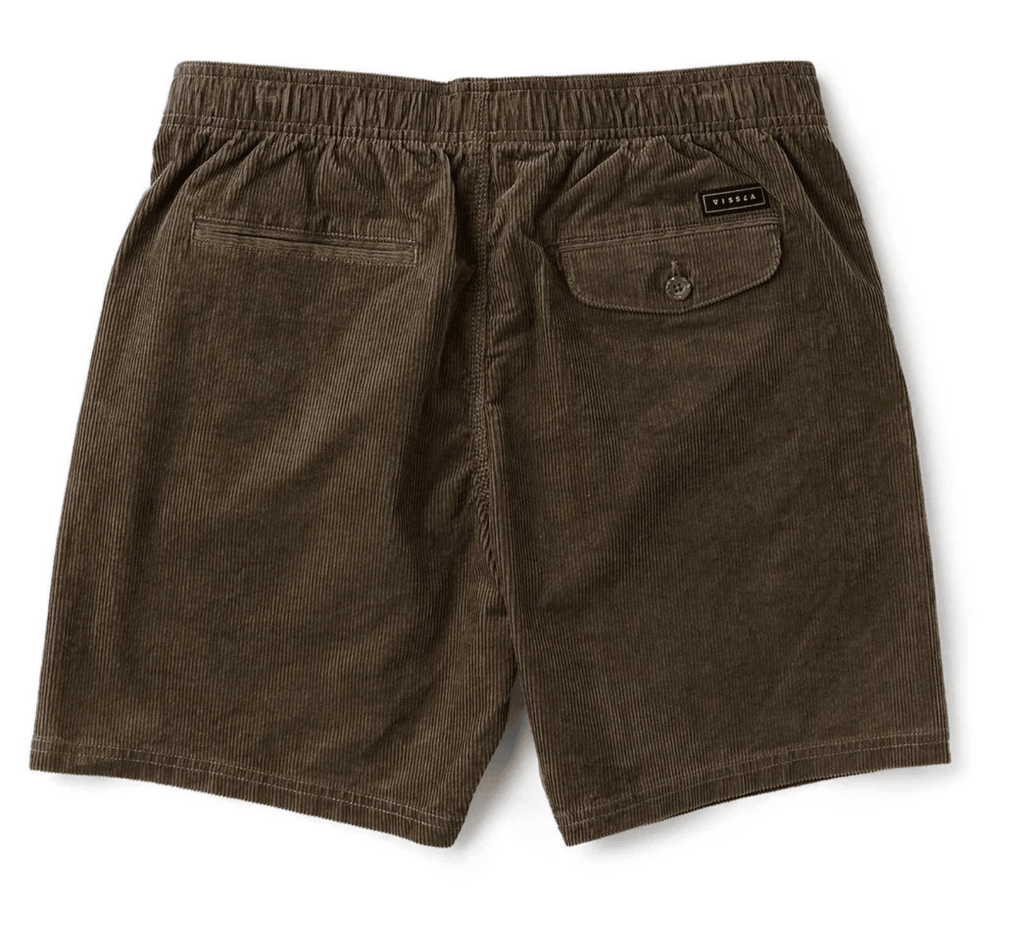 No See Ums Cord Eco 17 Elastic Walkshort -VisslaM2023COE-Dark Earth-XXL