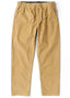 No See Ums Cord Eco Elastic Pant - VisslaM3044NSC-Dark Sand-S
