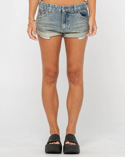 Norty Pheonix Low Rise Mini Short - RustyWKL0841 - DIRTYDENIM - 06