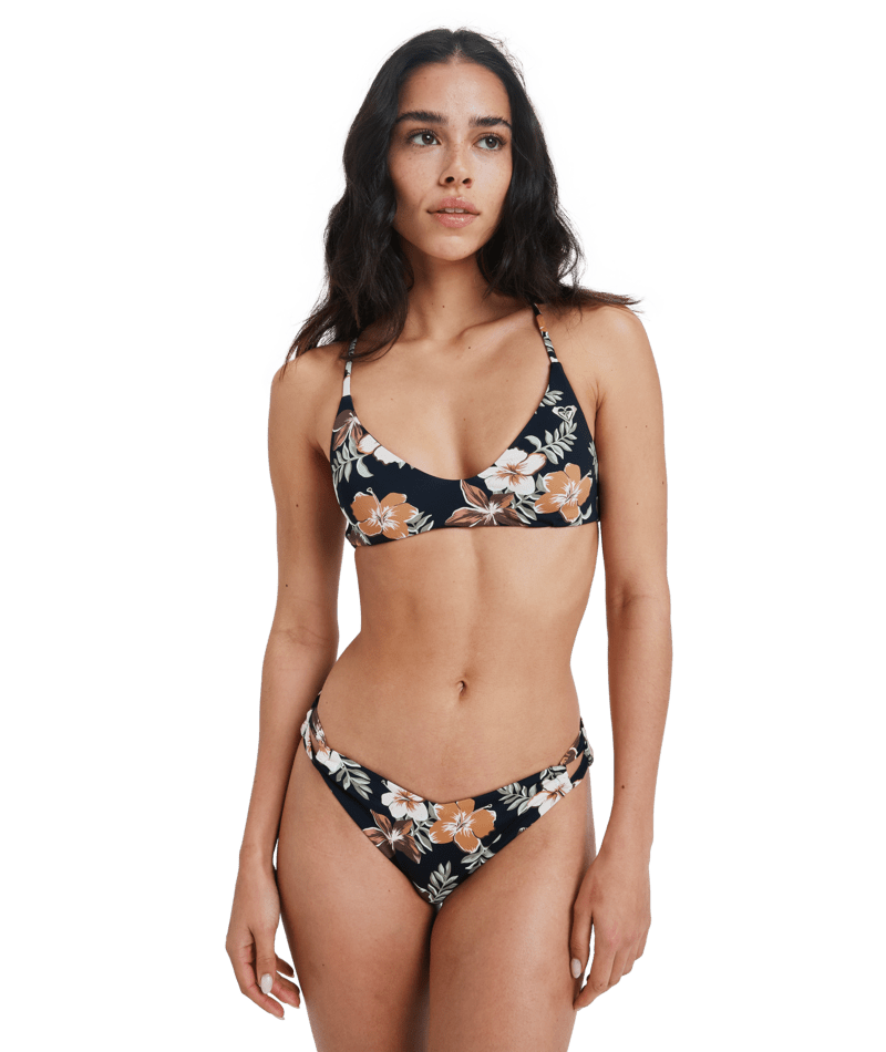 NOSTALGIC FEELS BRALETTE - RoxyERJX305616 - ALMOND TROPICAL FEELS - XS