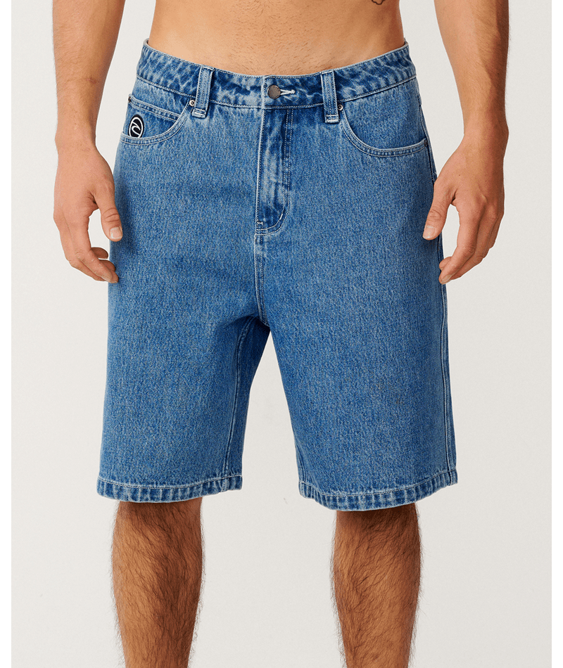 NU DOSE DENIM WALKSHORT 22 -Rip Curl060MWS-MID BLUE-28