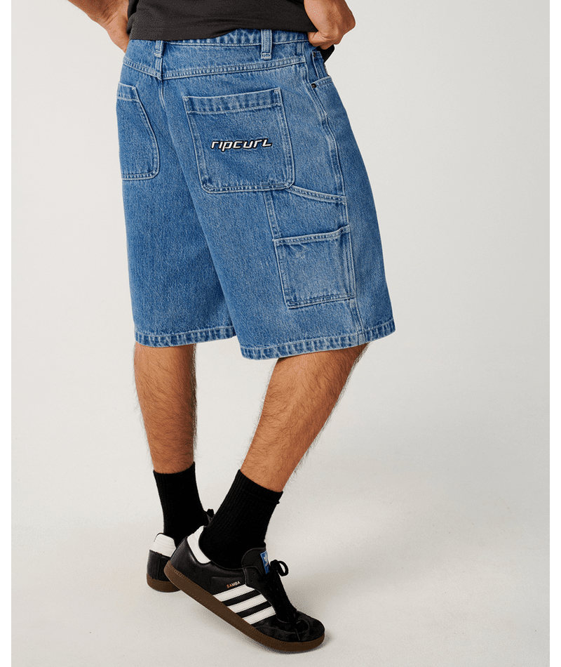 NU DOSE DENIM WALKSHORT 22 -Rip Curl060MWS-MID BLUE-28