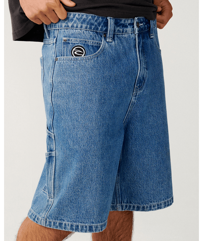 NU DOSE DENIM WALKSHORT 22 -Rip Curl060MWS-MID BLUE-28