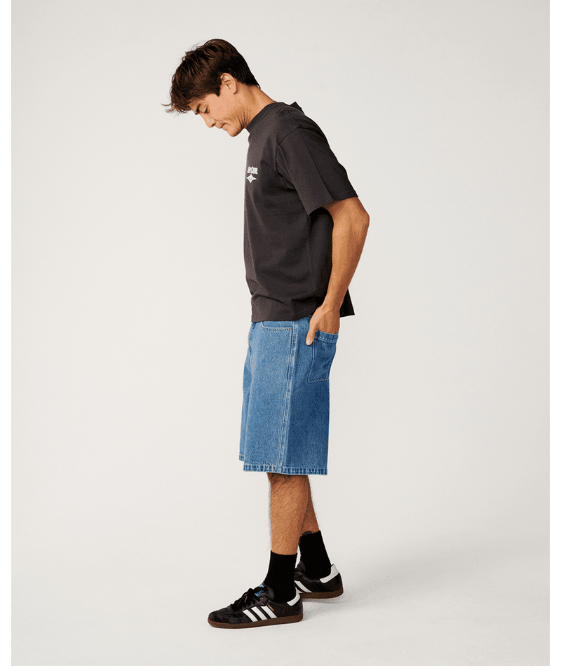NU DOSE DENIM WALKSHORT 22 -Rip Curl060MWS-MID BLUE-28
