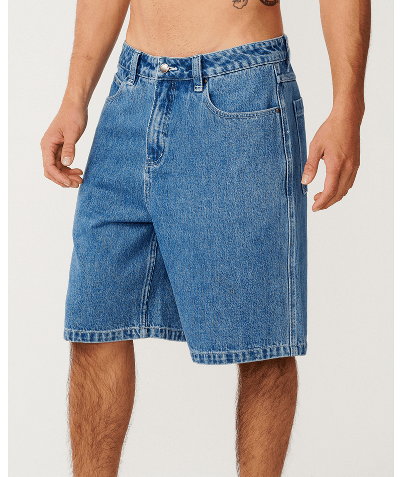NU DOSE DENIM WALKSHORT 22 -Rip Curl060MWS-MID BLUE-28
