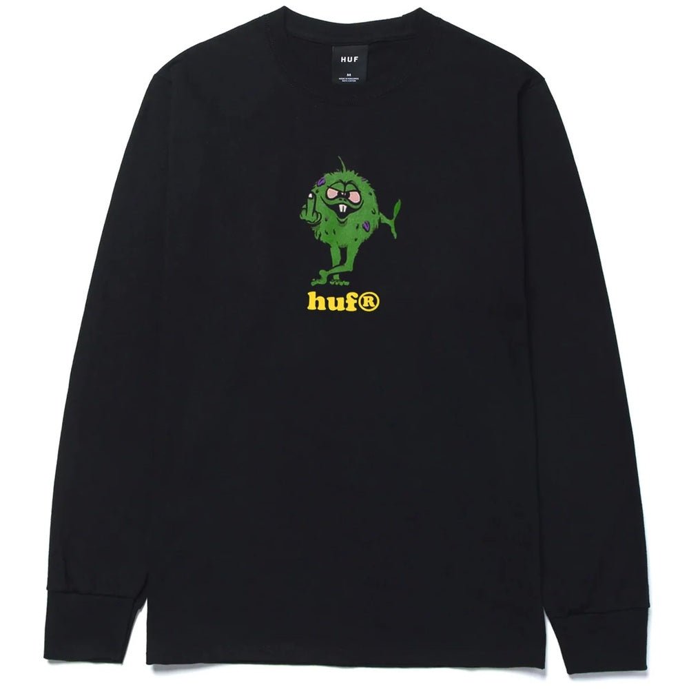 Nugg Man Crewneck - HUFFL00166 - BLACK - Black - L